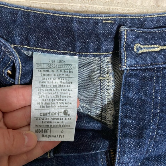 Carhartt Denim Skirt Size 6 - Picture 2 of 4